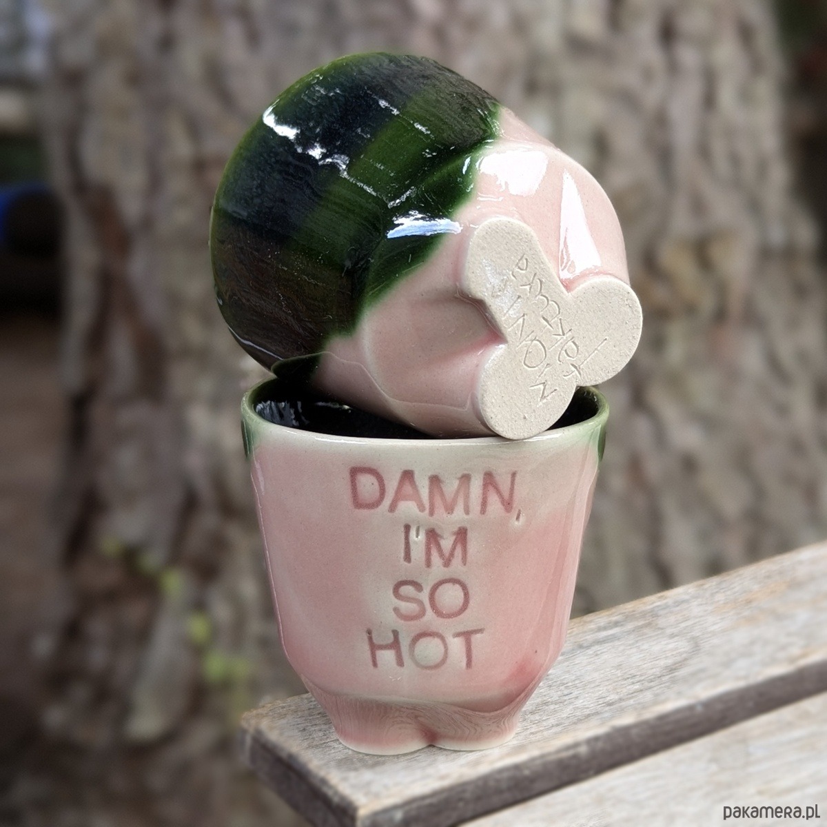 filiżanki DAMN, I'M SO HOT, czarka espresso, 80 ml 2