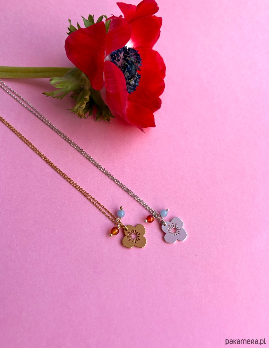 wisiory Anemone- Naszyjnik- Kolekcja 70's vibe 1