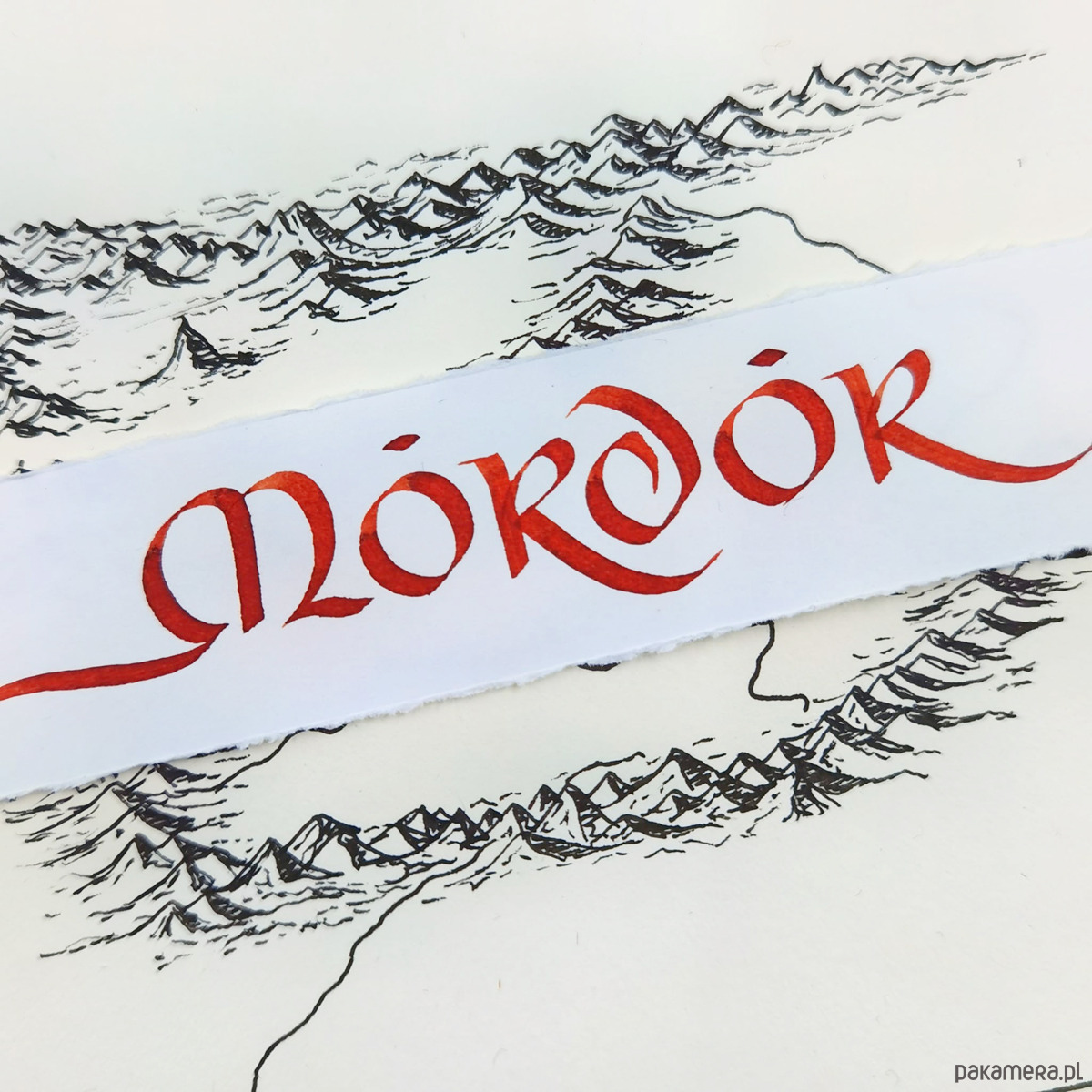 Warsztaty inne Krainy Śródziemia Kaligraficzna podróż przez Mordor 0