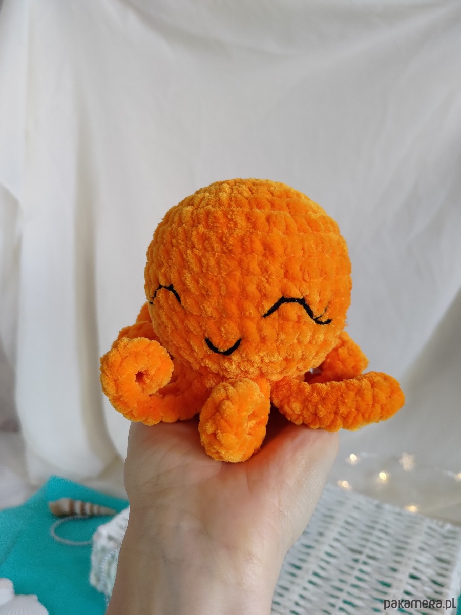 misie i maskotki Ośmiornica pluszowa, Maskotka ośmiorniczka, Prezent dla dziecka 6