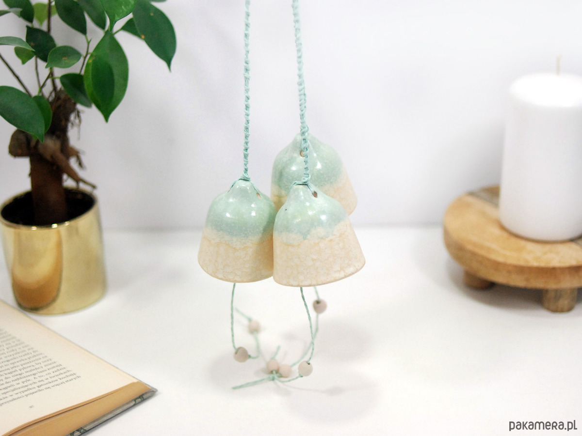 ozdoby choinkowe Dzwonki choinkowe - ceramiczne ozdoby świąteczne 2