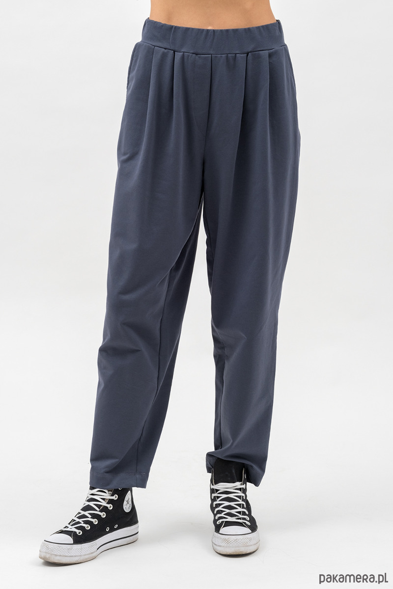spodnie dresowe damskie Dresowe spodnie damskie ,,ADALET" grafit 1
