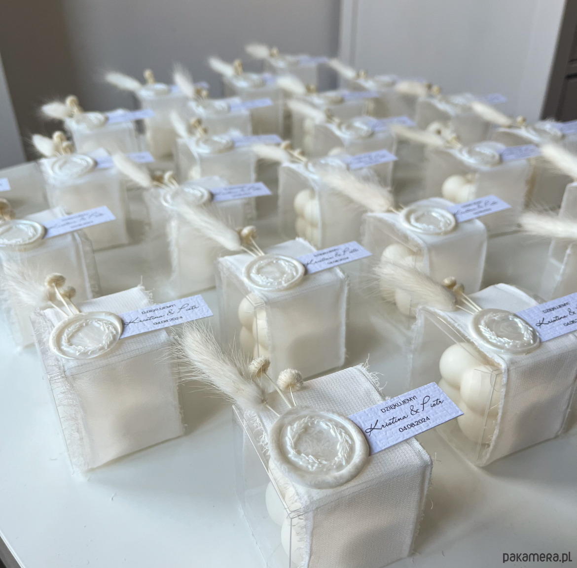 zaproszenia i kartki na ślub Podziękowanie dla gości Wesele 10 sztuk 4