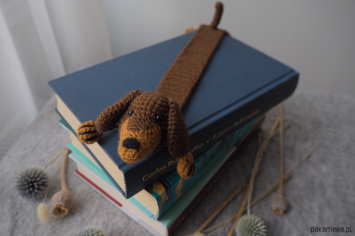 zakładki do książek Zakładka do Książki Czekoladowy Jamnik 2