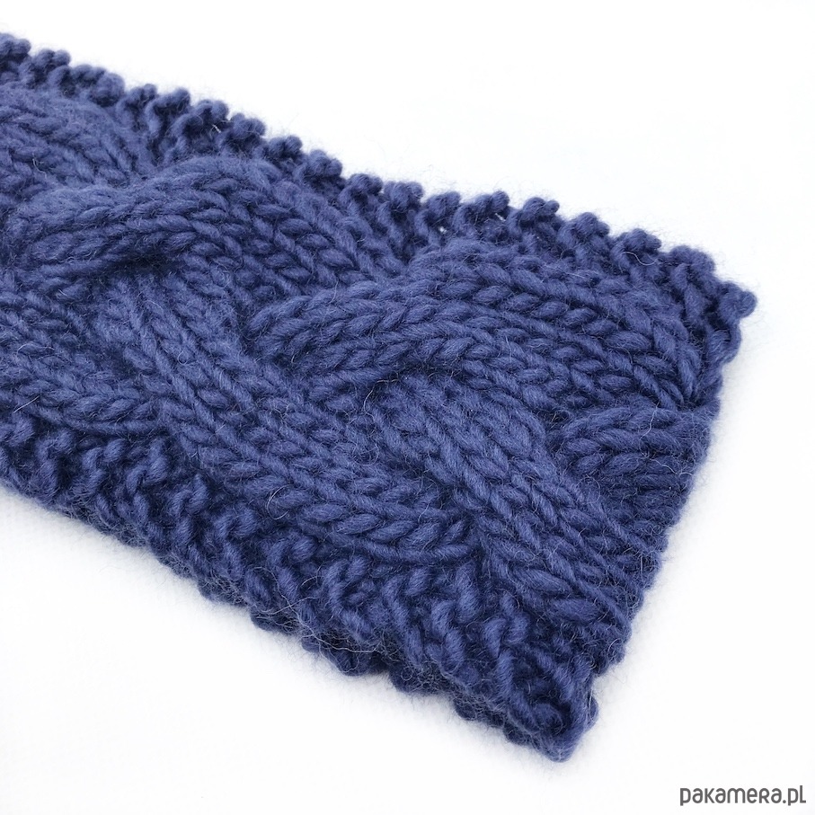 Alder headband knitting pattern
