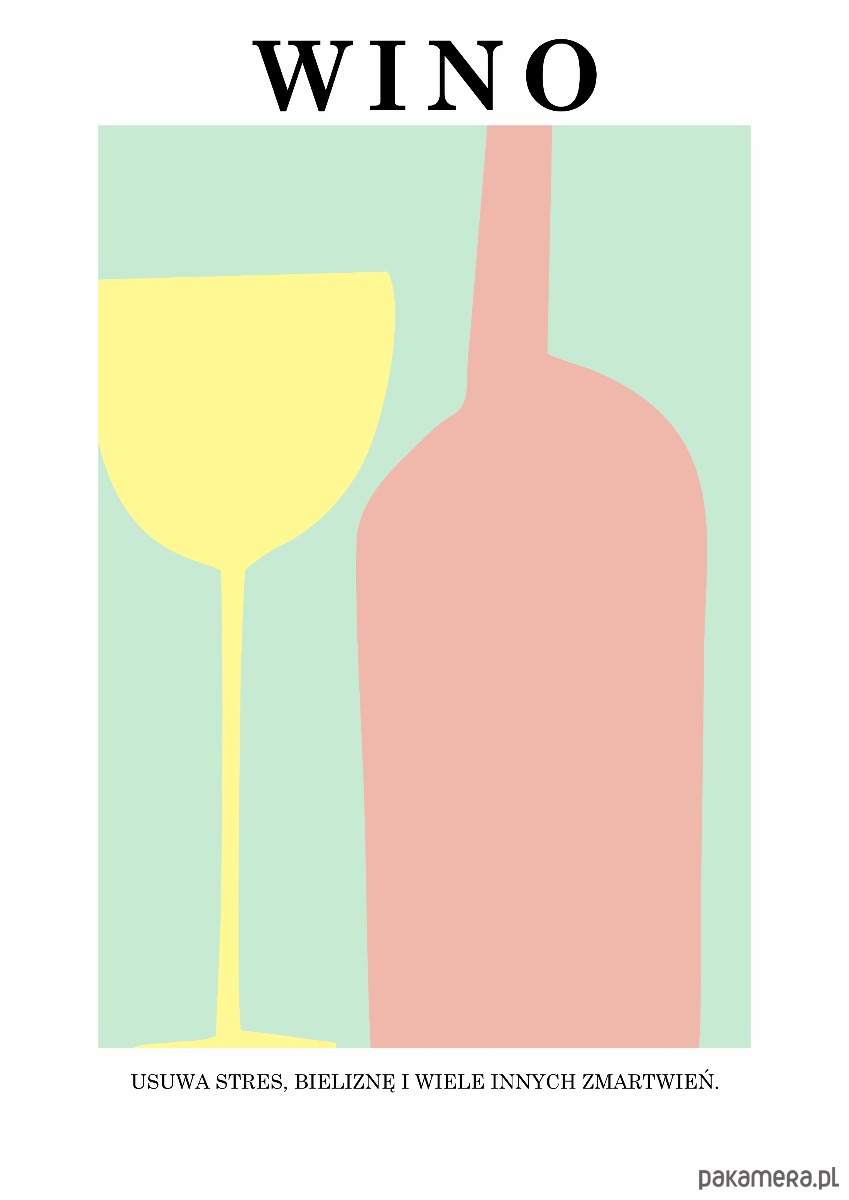 plakaty Plakat Wino 1
