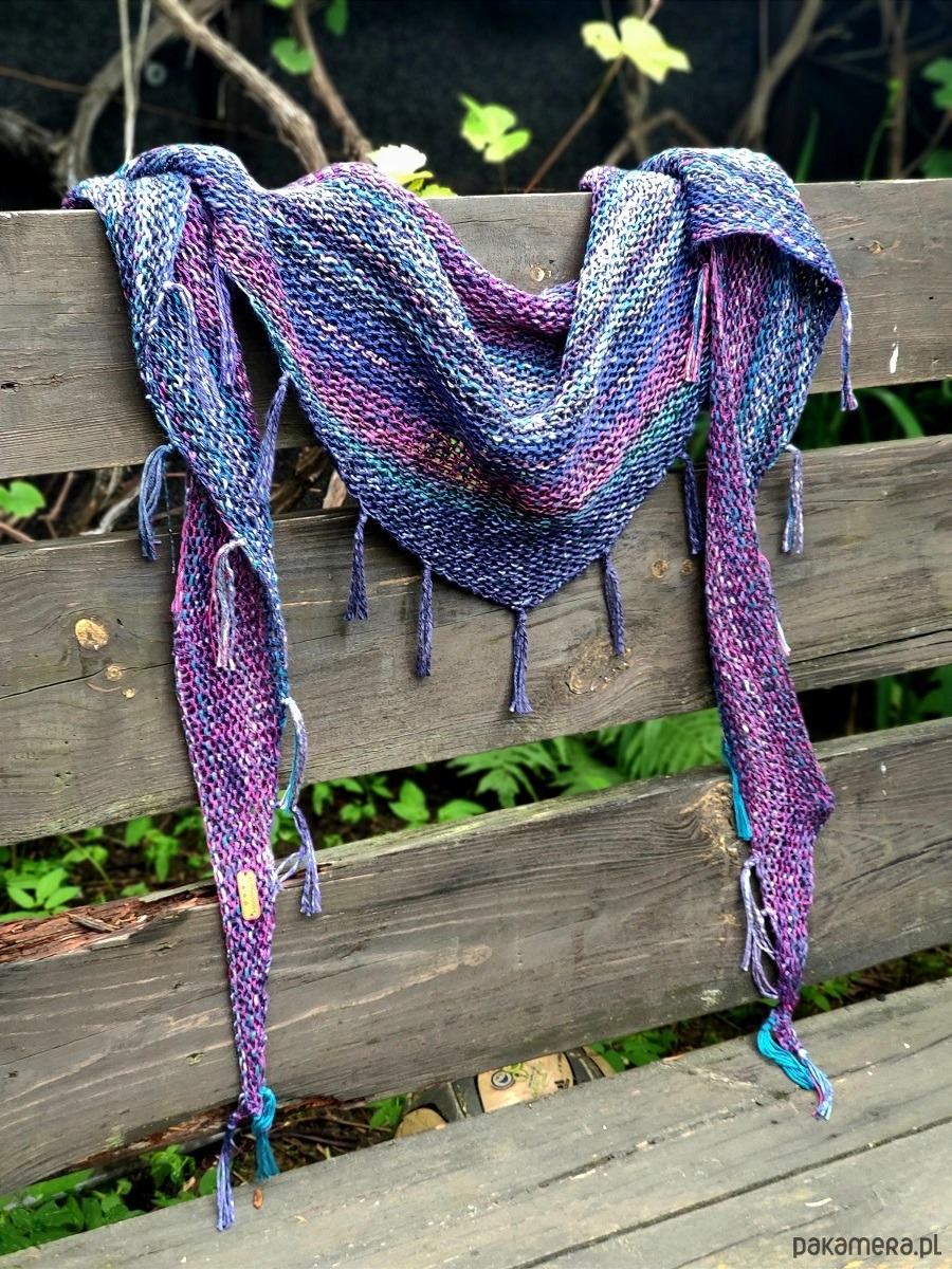 szale damskie Na jagodach / chustka 1