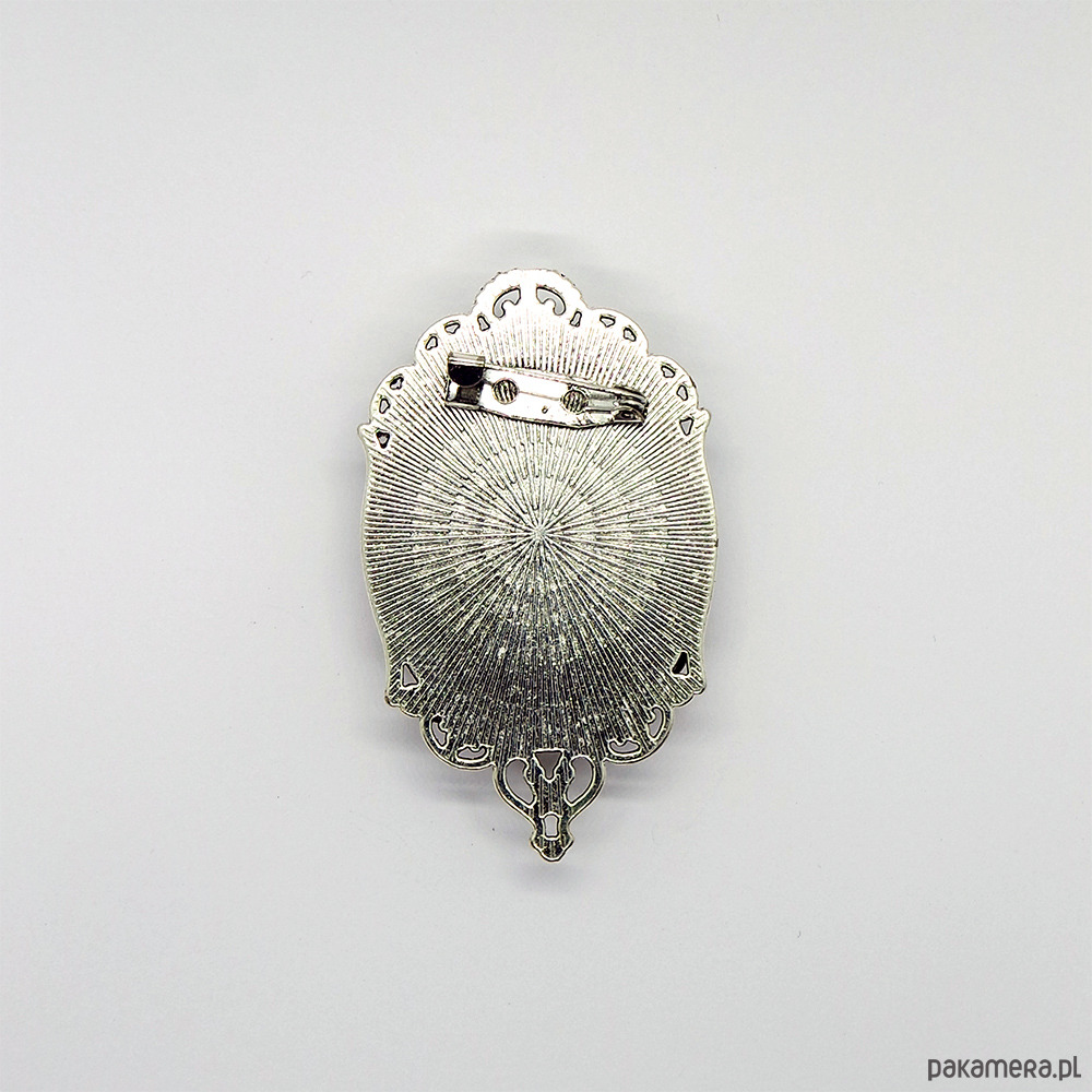 broszki Broszka yenoo - Kremowe róże - duża, owal 1