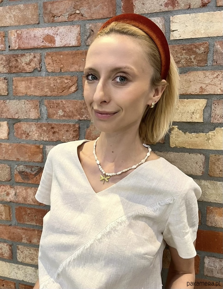 naszyjniki - inne Naszyjnik Dragonfly z zawieszką w kształcie ważki 2