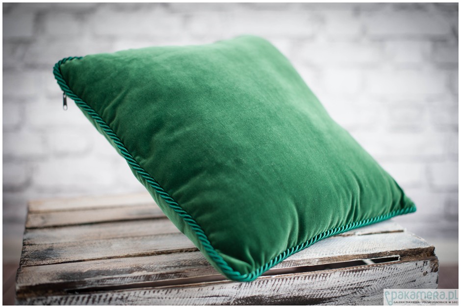 poduszki, poszewki - różne Poduszka Bottle Green  6