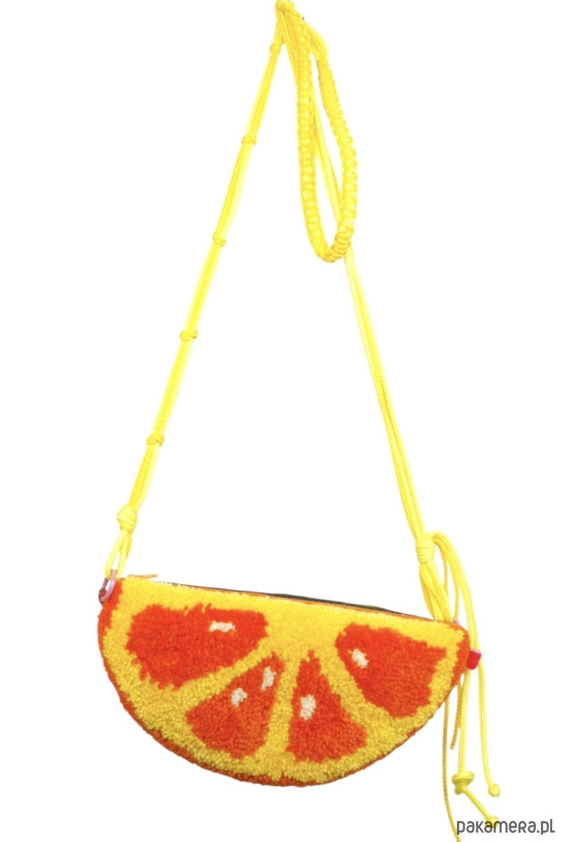 torby na ramię Torebka tuftingowa VITAMINA! - POMARAŃCZA! 2
