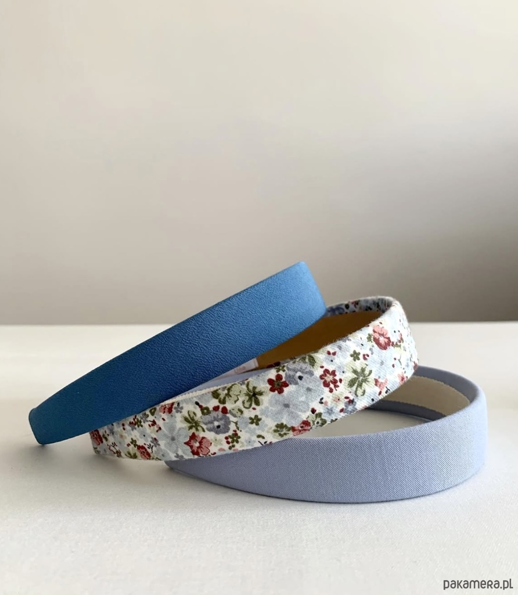 opaski do włosów Płaska opaska do włosów w kwiatki Adele 1