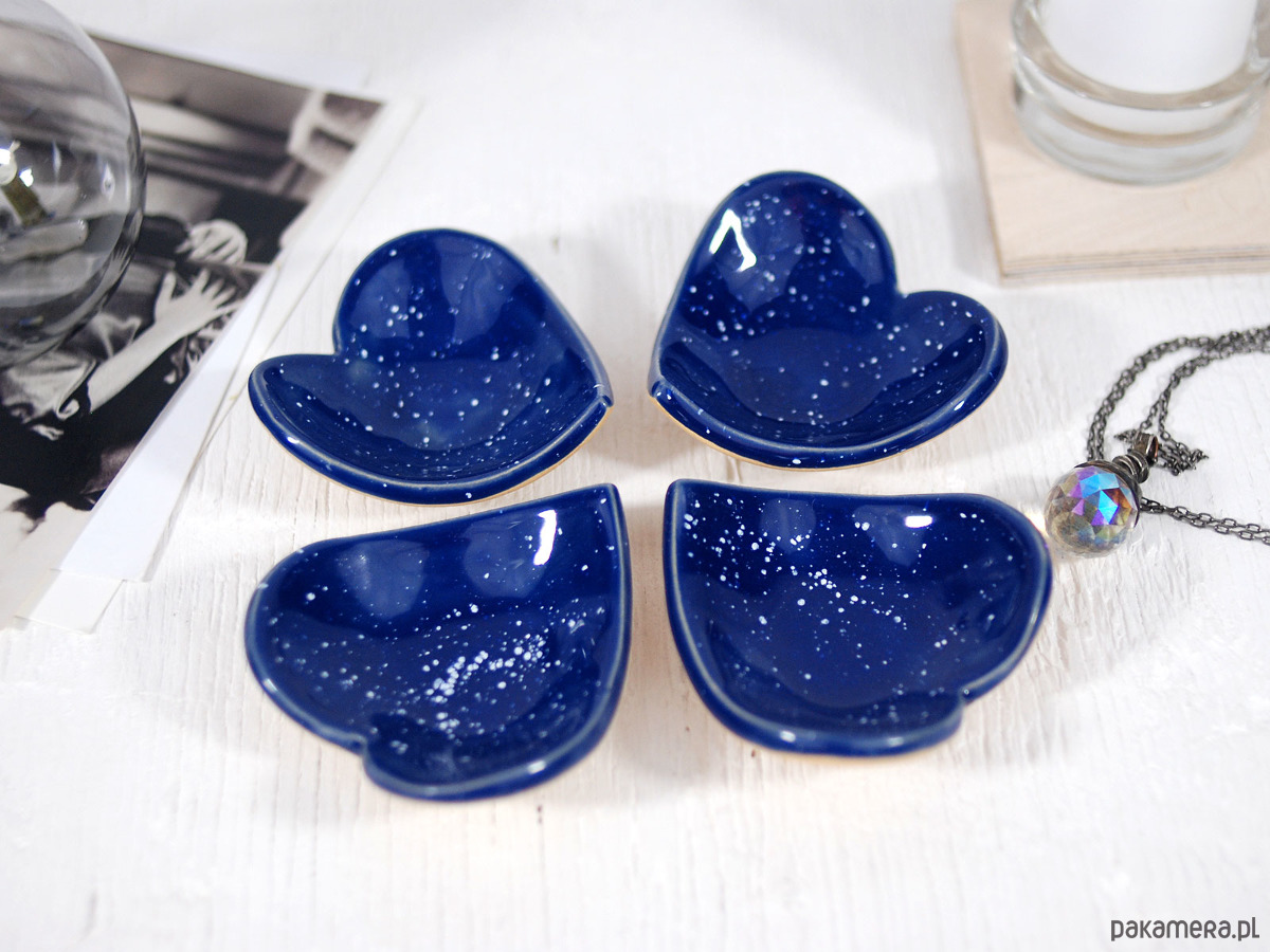 pojemniki na biżuterię Serce miseczka na drobiazgi - niebo 2