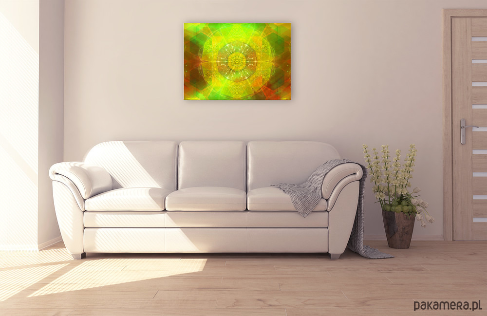 obrazy Obraz - Mandala dobrego nastroju - płótno 1