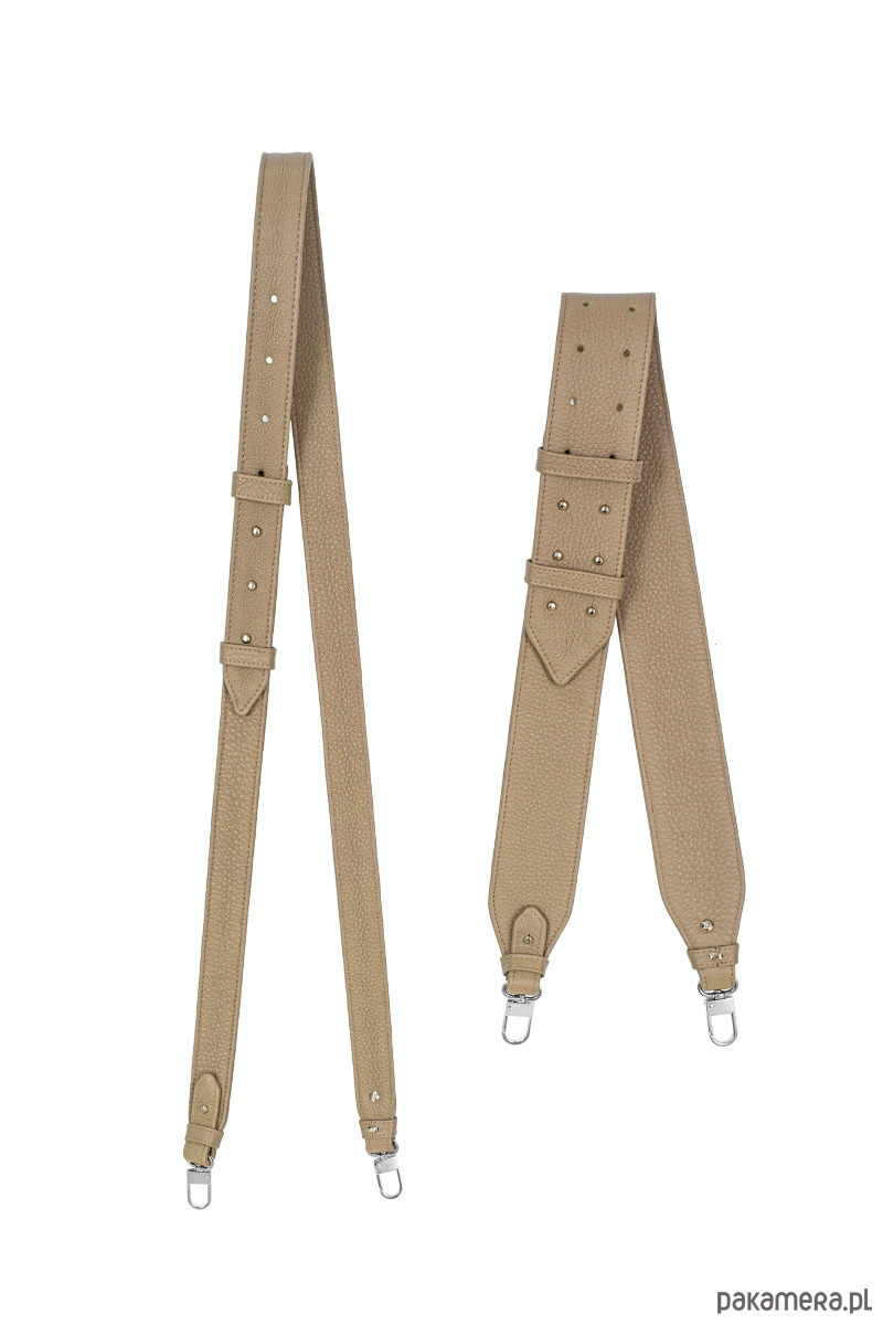 Torebka crossbody beżowa skórzana - Switch Maxi 3603490