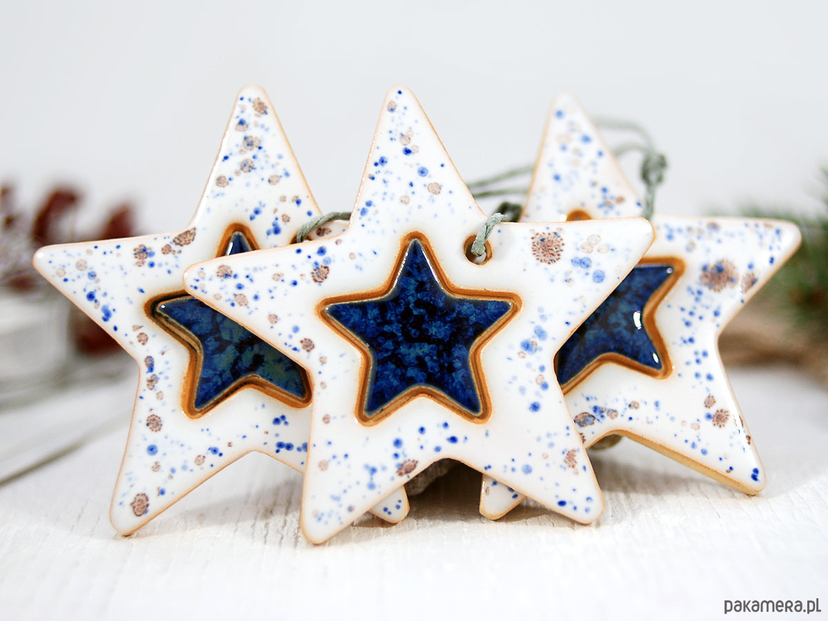 ozdoby choinkowe Ozdoby choinkowe choinkowe - gwiazdki 1