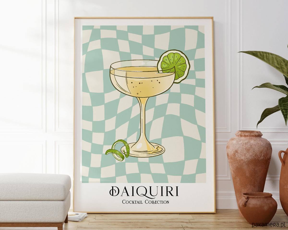plakaty Plakat Kolekcja Koktajl: Daiquiri 6