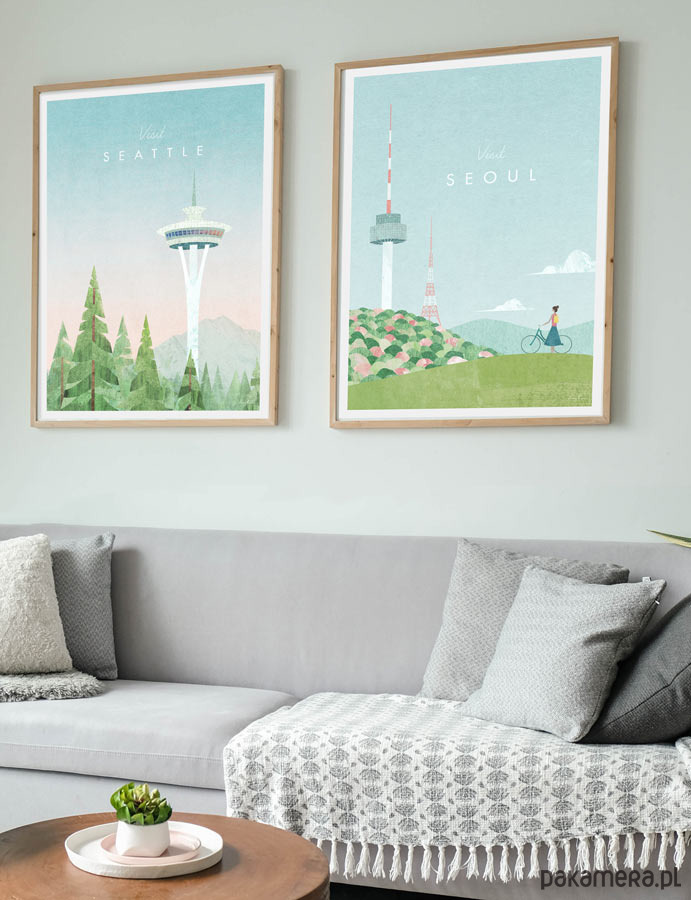 plakaty Seattle - vintage plakat 50x70 cm 5