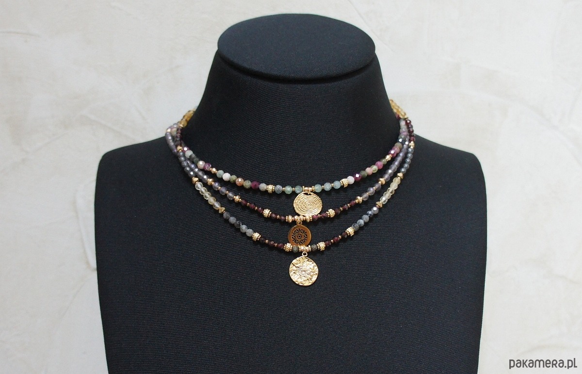 chokery Mix kamieni naturalnych vol. 8 /choker/ 12.09.25  - Szlachetna kolekcja 4