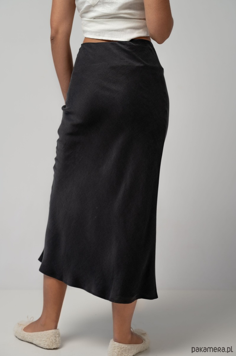 Czarna spódnica tulipan, DEEP BLACK 3874829 - Pakamera.pl