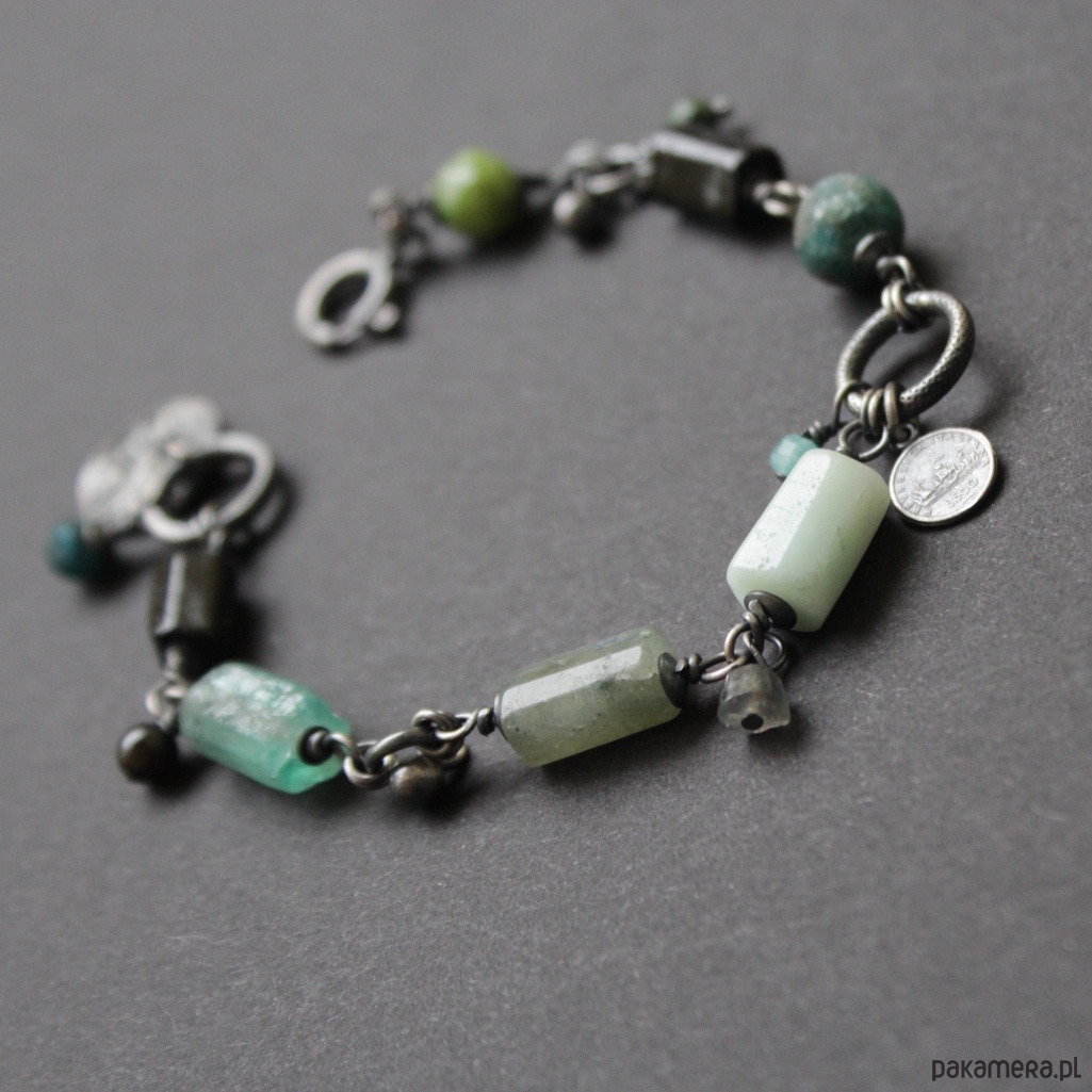 bransoletki z kamieni naturalnych Unikatowa bransoletka - Energia III 1