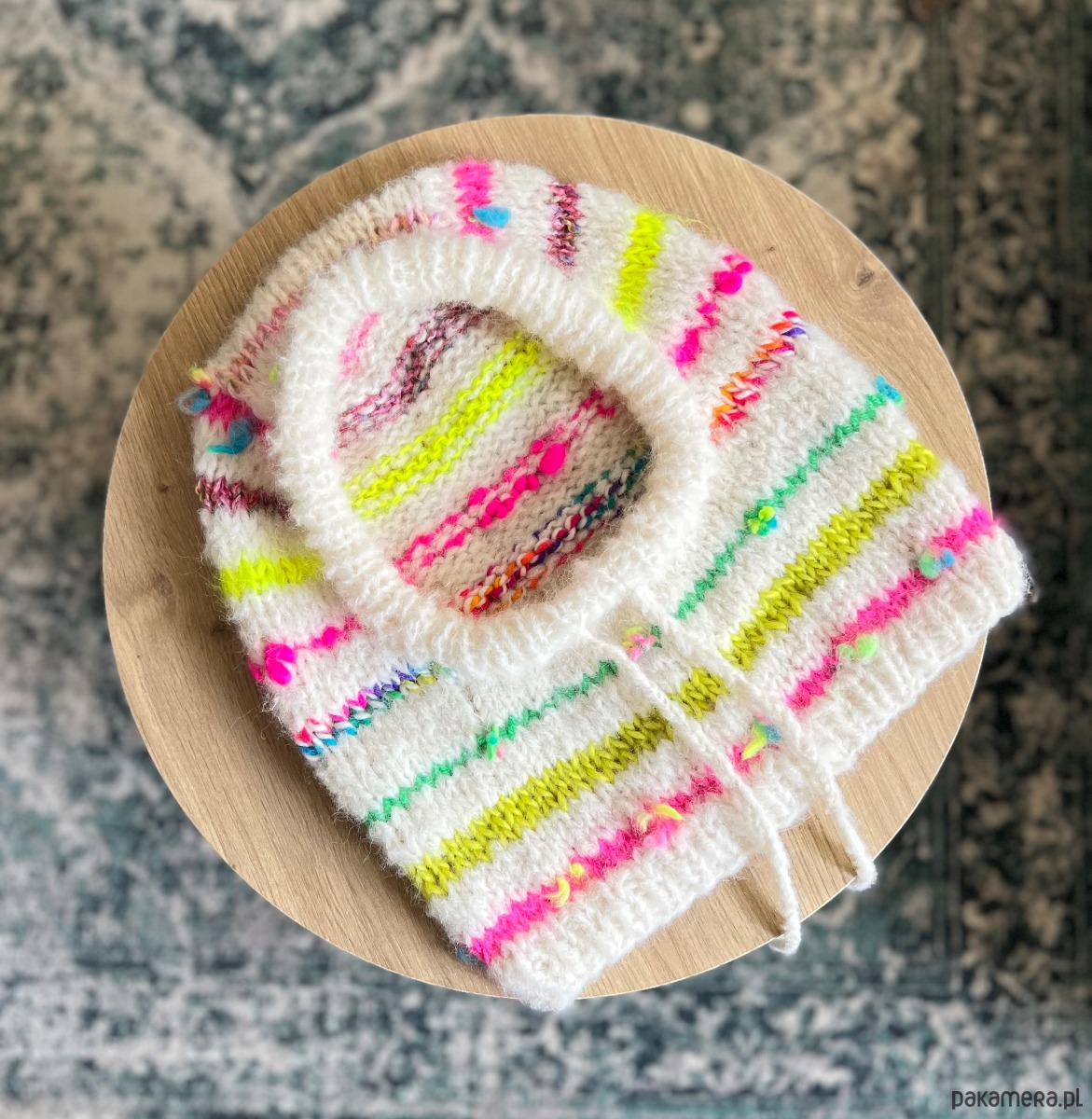 czapki damskie Fantazyjna balaclava 5