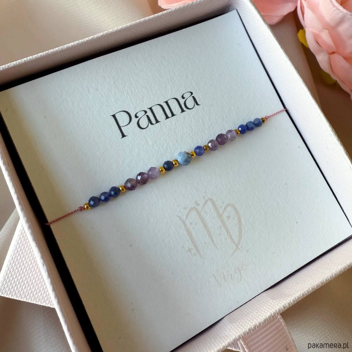 bransoletki na sznurku Bransoletka dla Znaku zodiaku PANNA 1