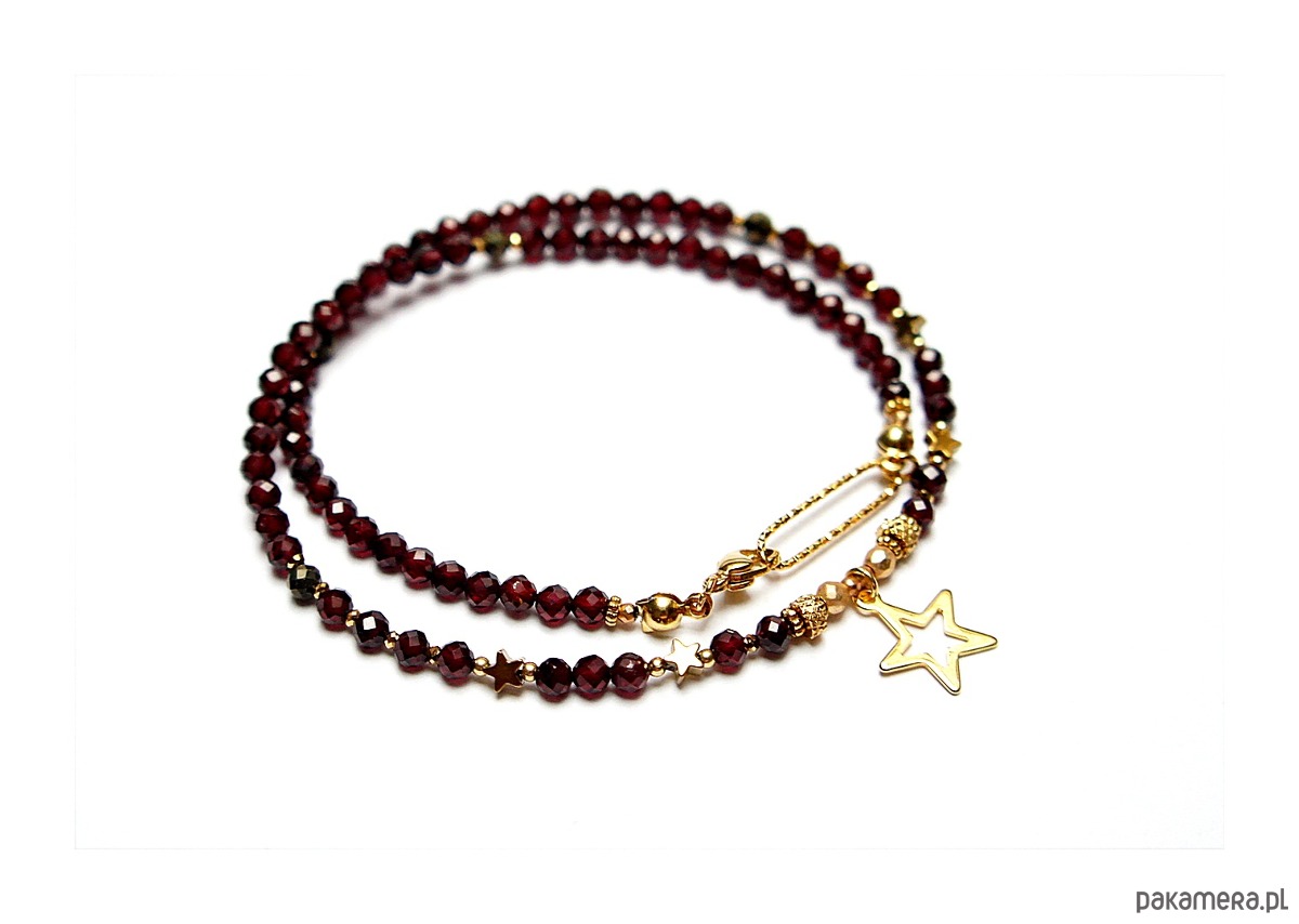 chokery Granaty choker vol. 14 /05.12.24/- Szlachetna kolekcja 2