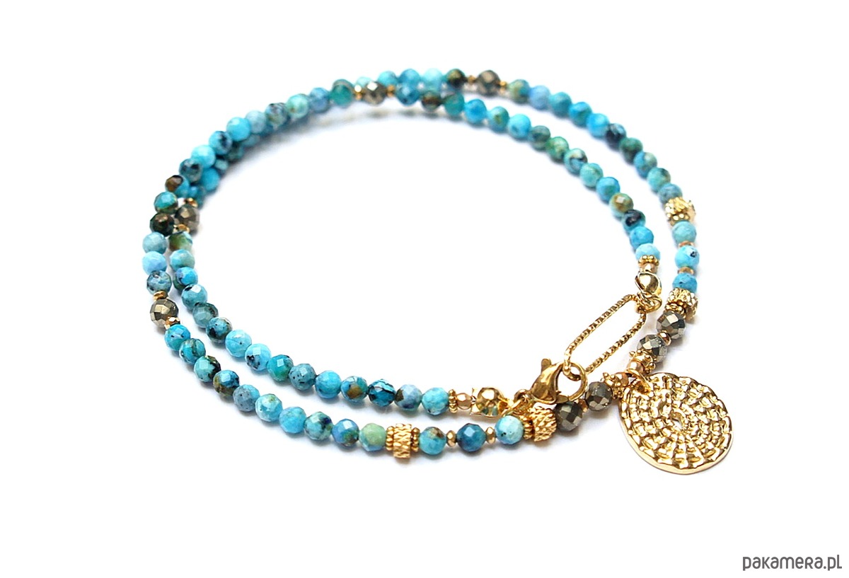 chokery Opal niebieski  vol. 2 /29.10.25/ choker -  Szlachetna kolekcja 6