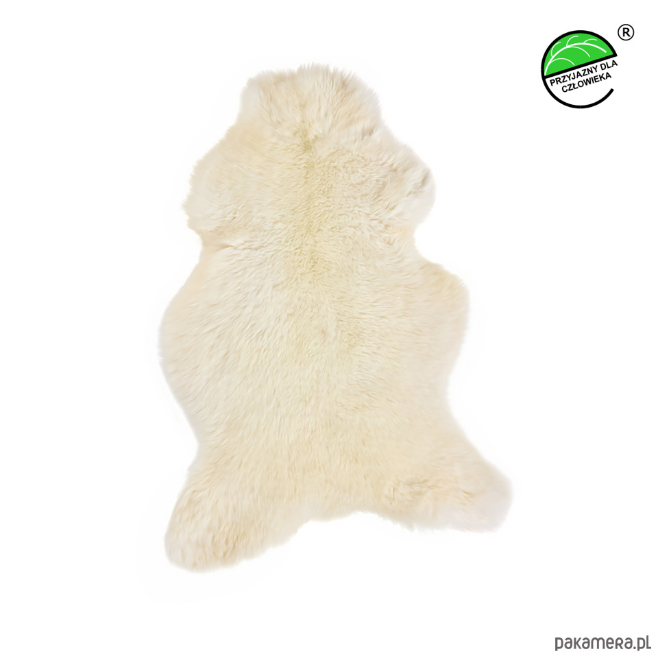 dywany Skóra owcza naturalna biała kremowa rozmiar S 80-90cm dywan naturalny Bio 1