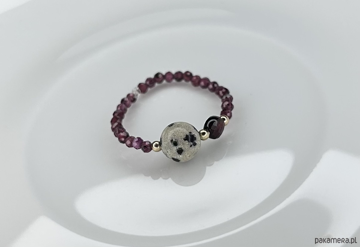 pierścionki elastyczne Pierścionek Tętniąca życiem 2