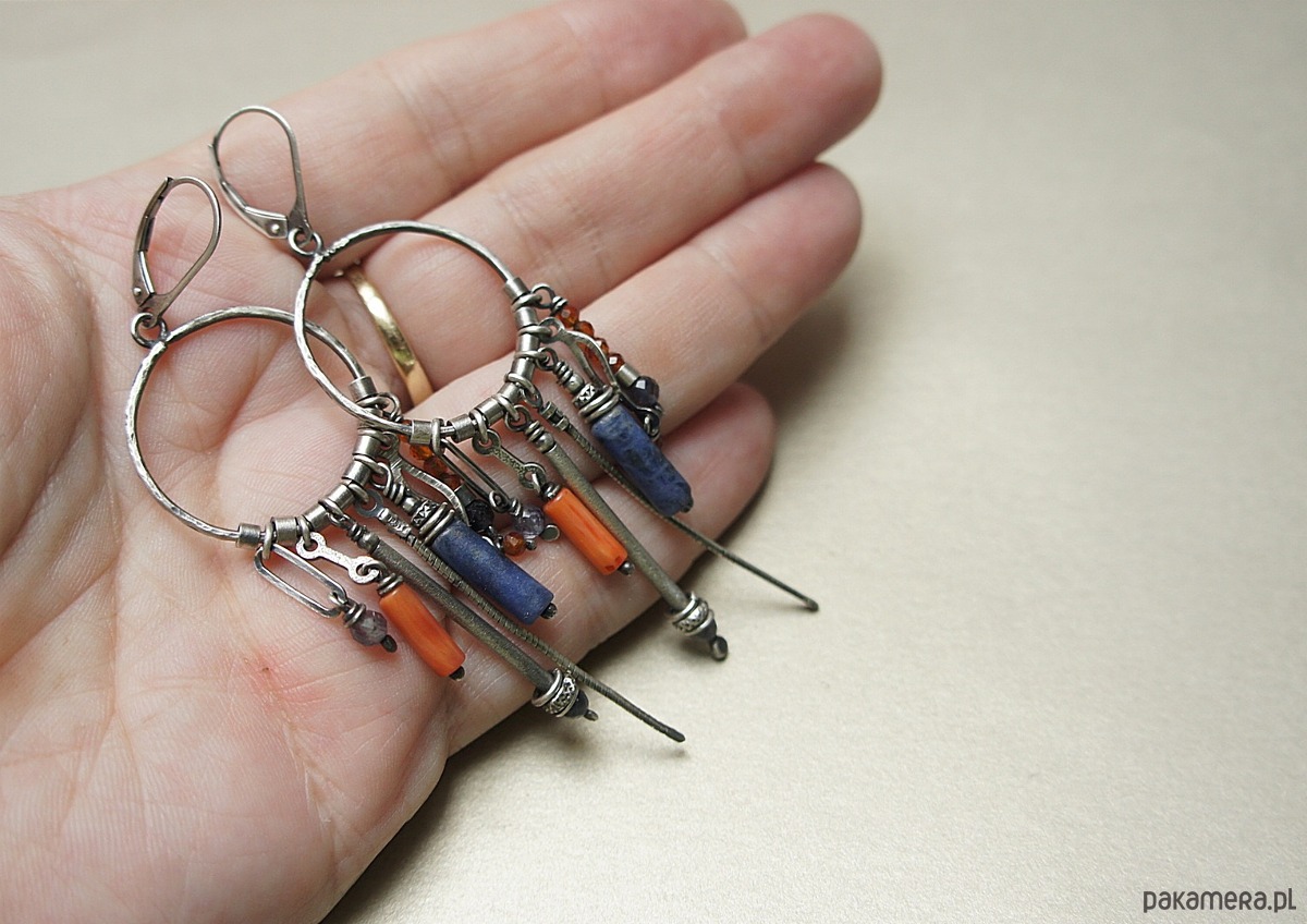 kolczyki srebrne Kolczyki srebrne Patyczki vol. 11 6