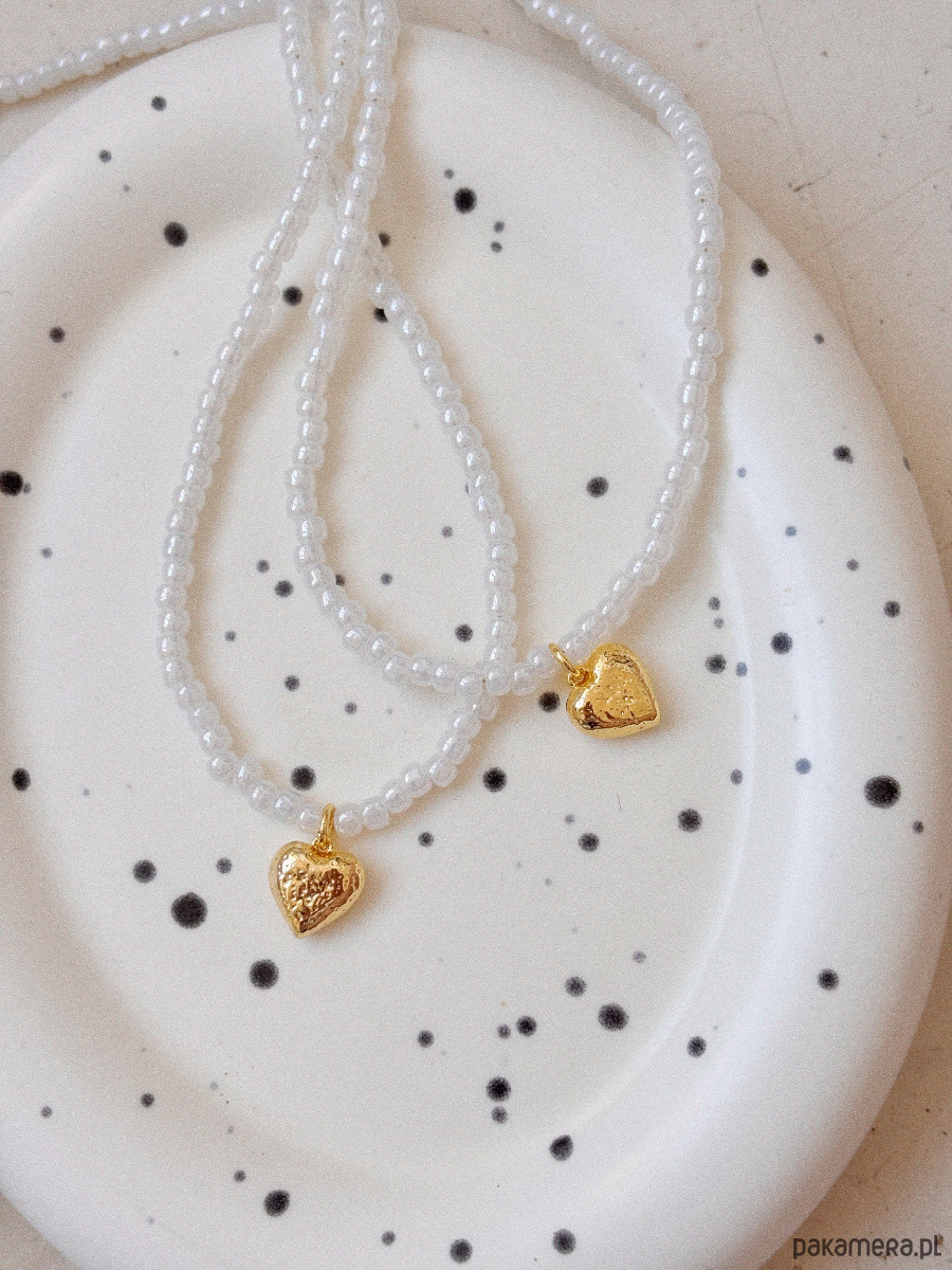 naszyjniki - inne Naszyjnik z sercem 3