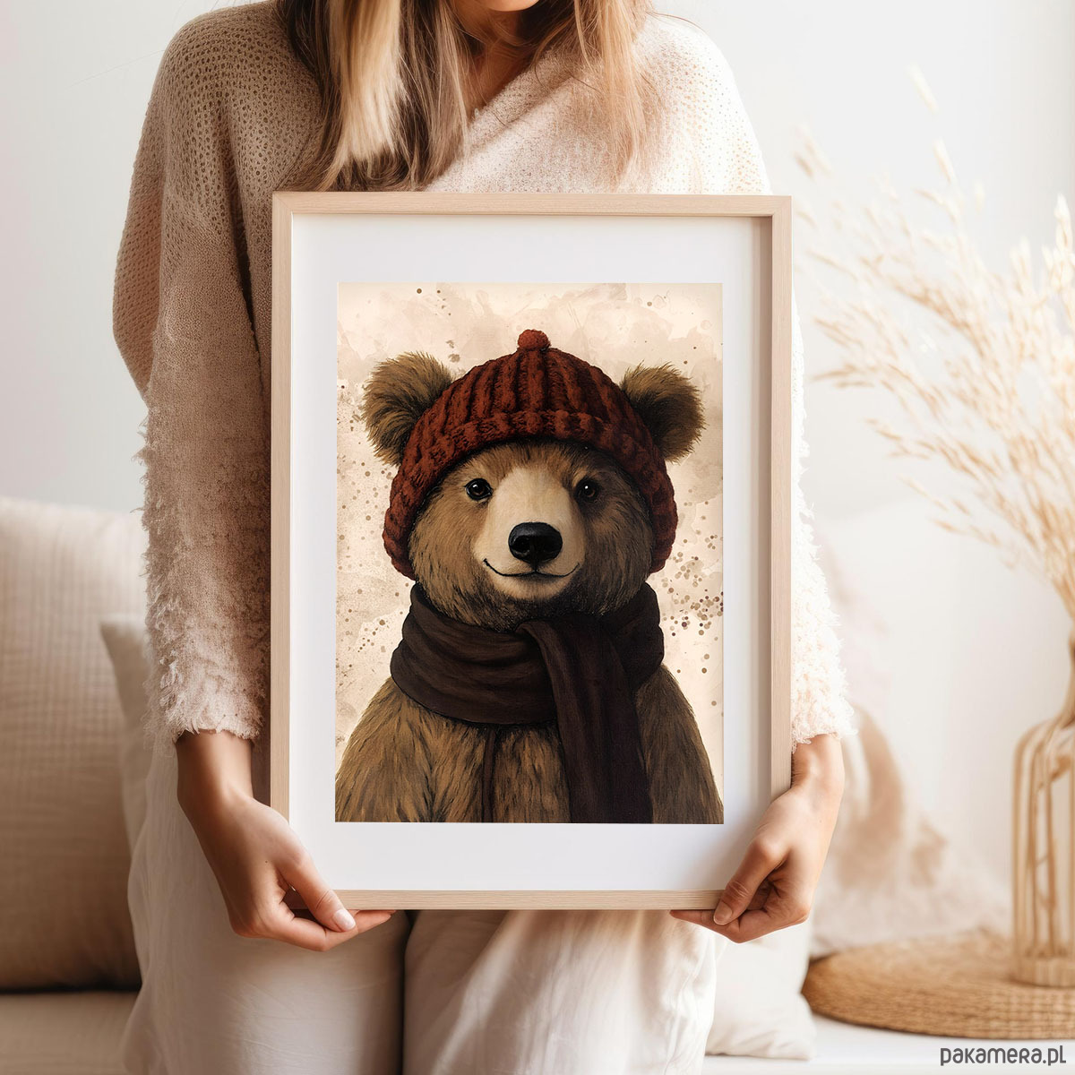 plakaty Plakat Misio brązowy 2