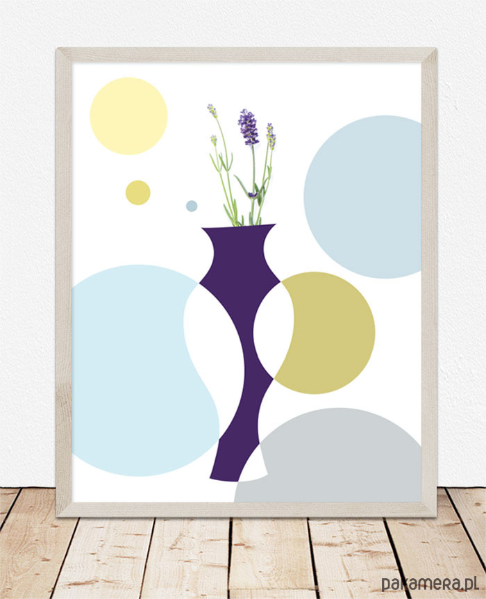 plakaty Plakat z lawendą 1