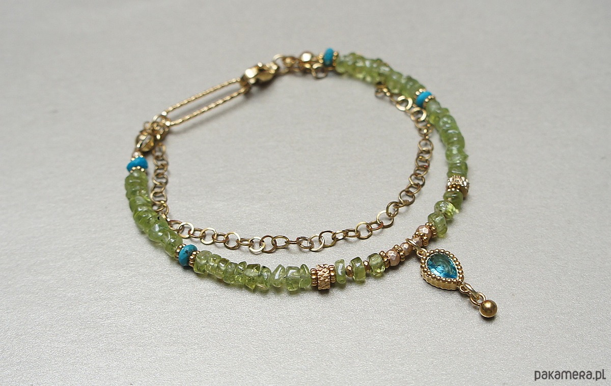 bransoletki z kamieni naturalnych Oliwin - bransoletka /29.10.25/  - Szlachetna kolekcja 3