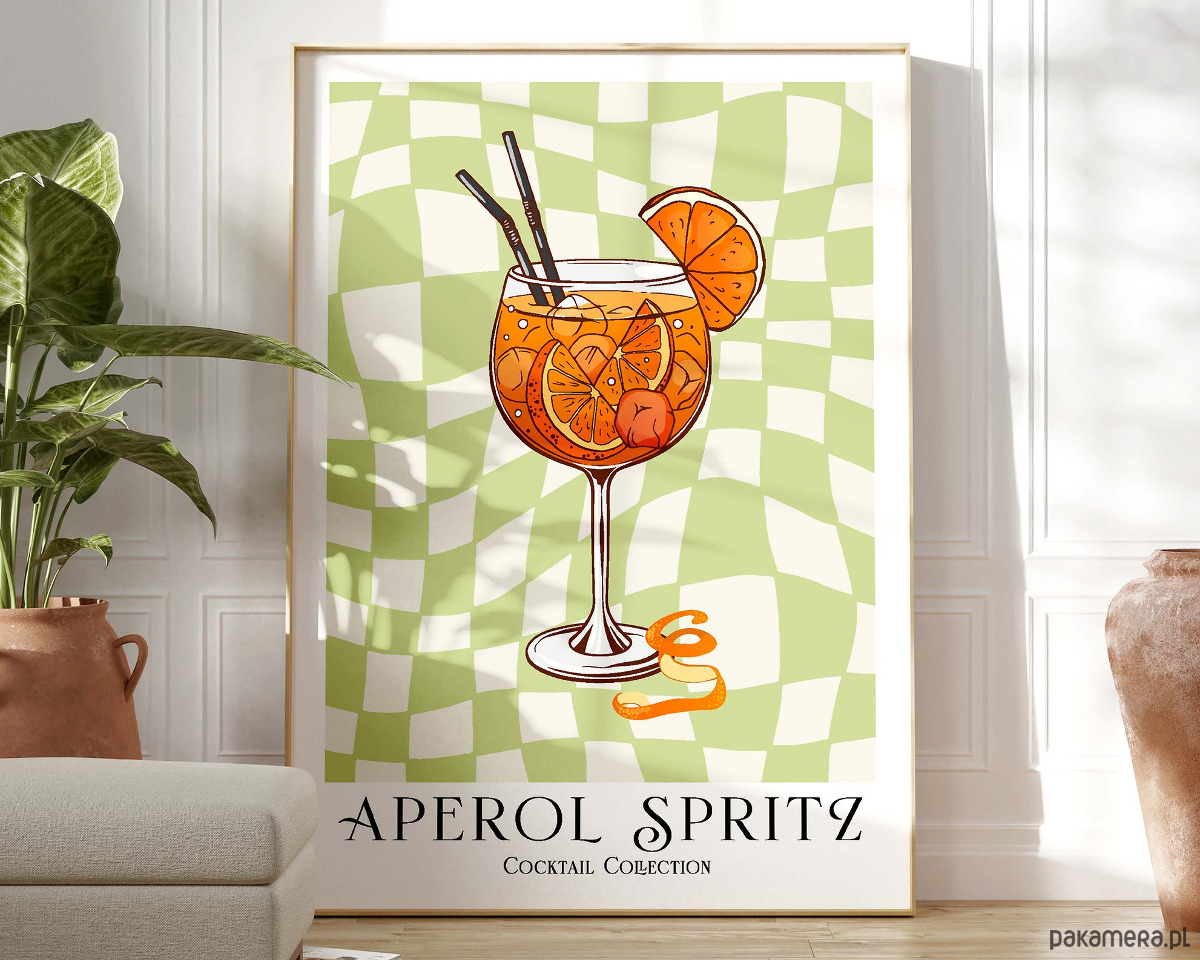plakaty Plakat Kolekcja Koktajl: Aperol Spritz 5