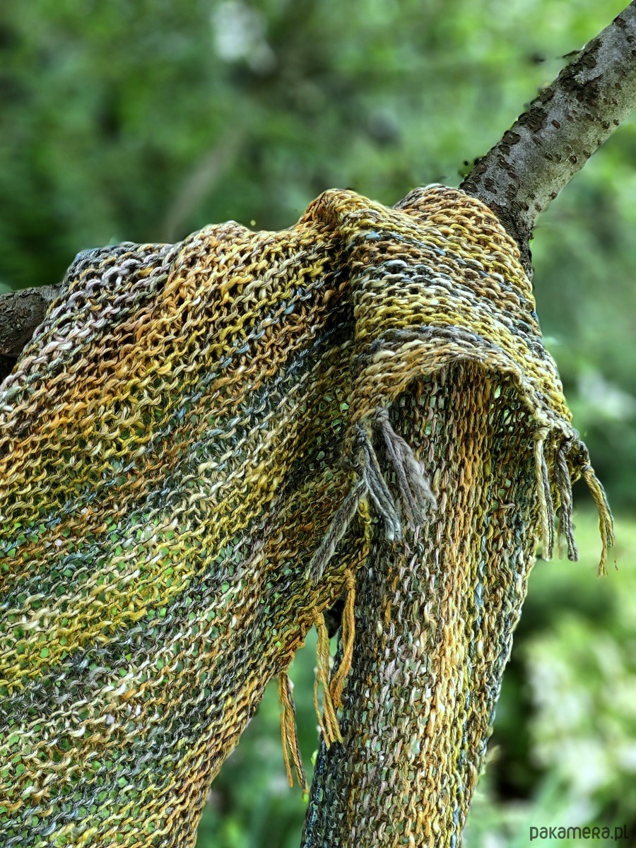 szale damskie Cytrusy / chustka 3