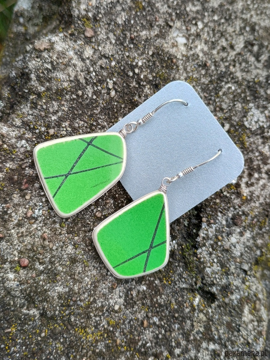 kolczyki ceramiczne Kolczyki ceramiczne Pruszków pikasiak 1