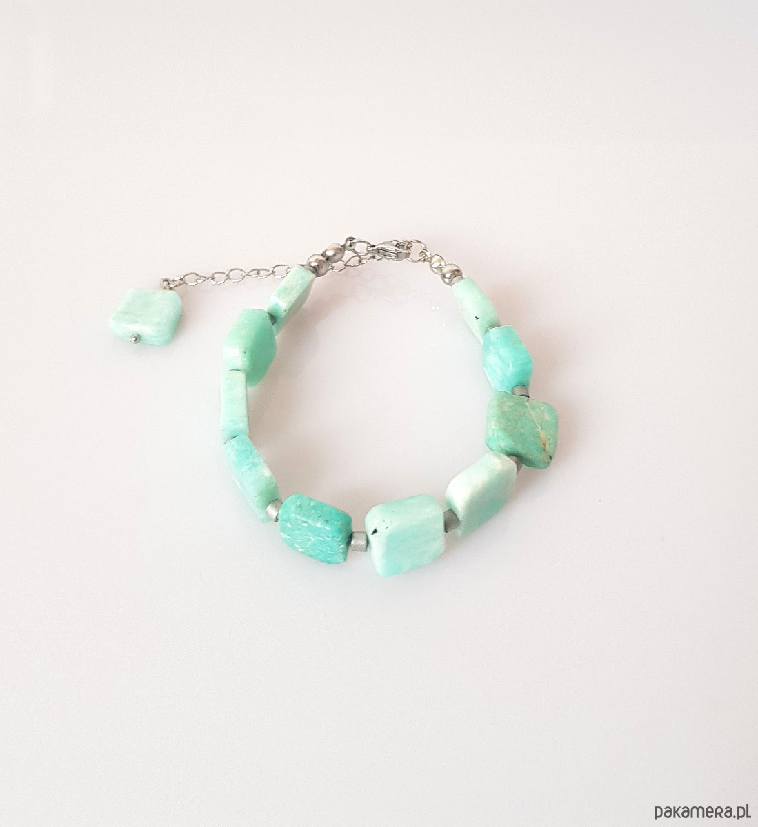 bransoletki z kamieni naturalnych Bransoletka z Amazonitem 4