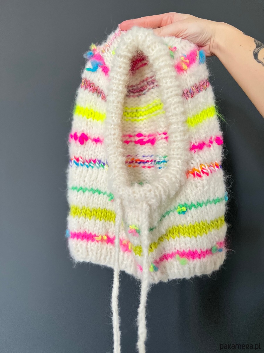 czapki damskie Fantazyjna balaclava 2