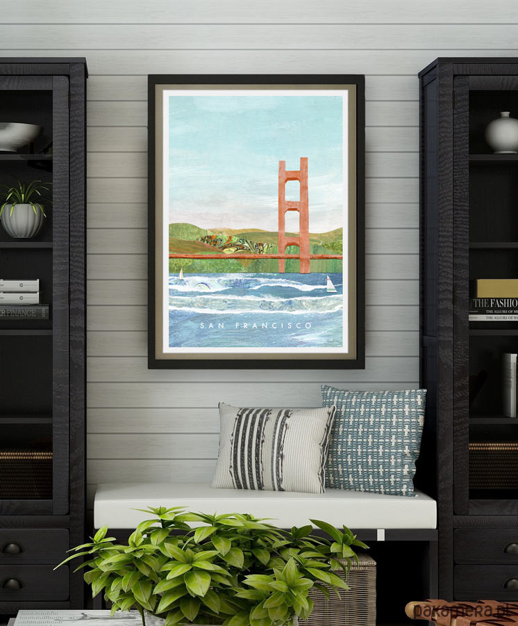 plakaty San Francisco - vintage plakat art giclee 6