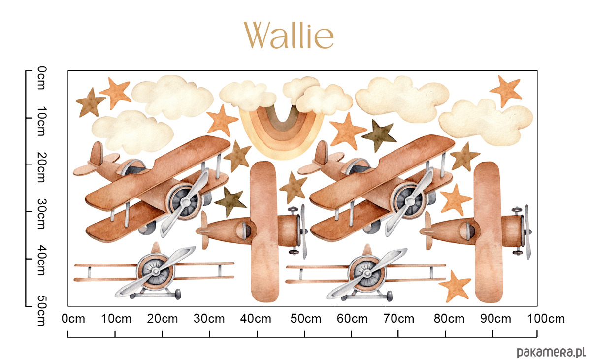 naklejki ścienne do pokoju dziecka Naklejki ścienne dla dzieci  2