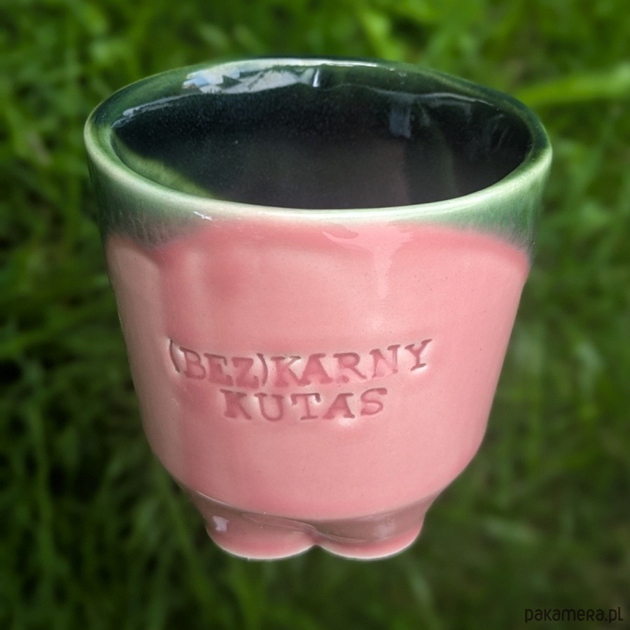 kubki BEZ(KARNY) K*TAS, czarka ceramiczna, 340 ml 5