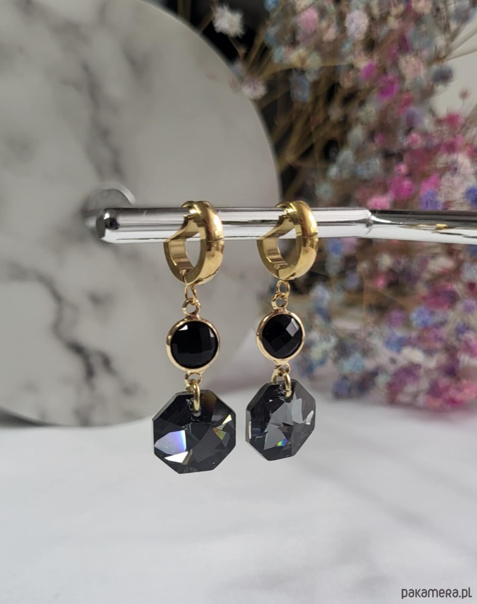 kolczyki swarovski Kolczyki z kryształem Swarovski 1