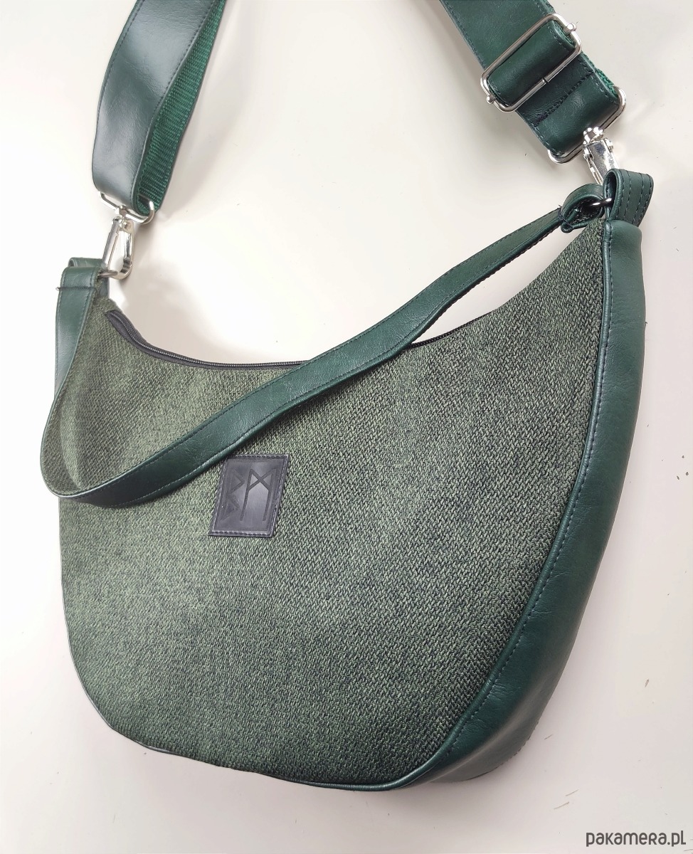 torby na ramię Banan ciemna zieleń 2