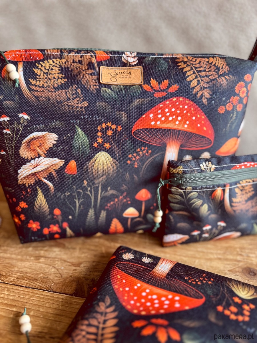 kosmetyczki Komplet 3 kosmetyczek - LEŚNA MAGIA 5