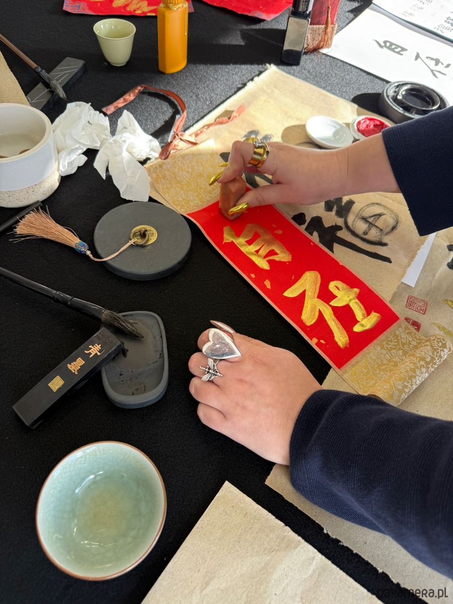 Warsztaty inne Warsztaty kaligrafii chińskiej 3