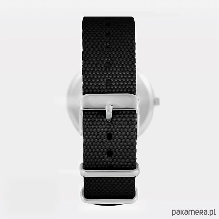 zegarki unisex Zegarek - Księżyc - czarny, nylonowy 2