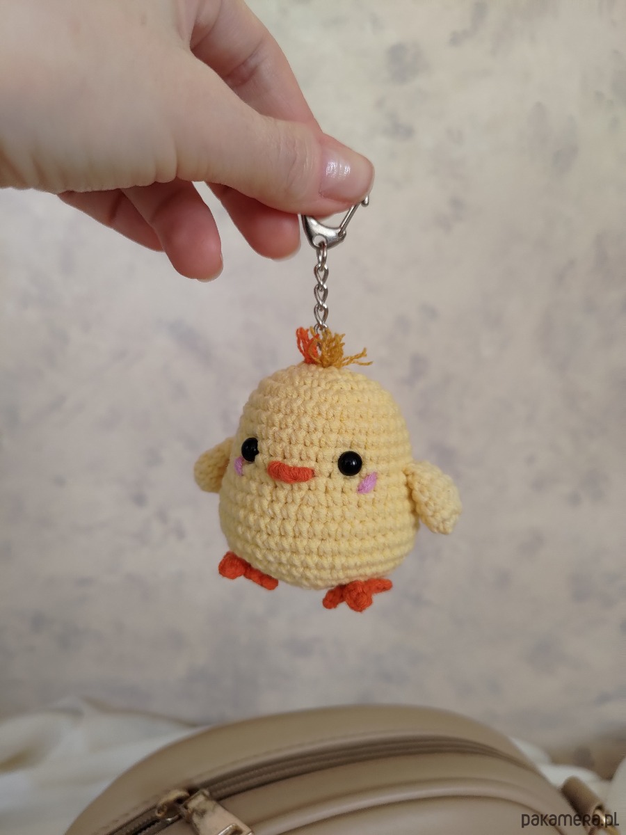 breloki Brelok kurczaczek, Brelok kura dla dziecka, Brelok na prezent 2
